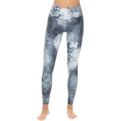 Athlecia France Printed Tights Women - Grey Print