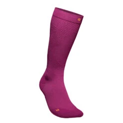 Bauerfeind Run Ultralight Women's Compression Socks - Berry - XL (46-51 Cm)