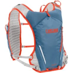CamelBak Trail Run Hydration Running Vest - Captain's Blue/spicy Orange