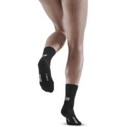 CEP Classic All Mid Cut Compression Socks Women - Black -RunGear Elite cep classic all mid cut compression socks women black 2 1555786