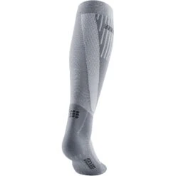 CEP Ski Touring Compression Socks - Grey 9 CEP Ski Touring Compression Socks - Grey -RunGear Elite cep cold weather compression socks for men grey 2 1017422