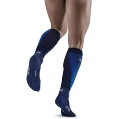 CEP Cold Weather Compression Socks - Navy 11 CEP Cold Weather Compression Socks - Navy -RunGear Elite cep cold weather compression socks navy 2 1542307