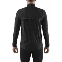 CEP Cold Weather Windbreaker Jacket - Black -RunGear Elite cep cold weather windbreaker jacket black 5 1555738
