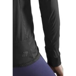 CEP Cold Weather Windbreaker Jacket Women - Black -RunGear Elite cep cold weather windbreaker jacket women black 5 1555733