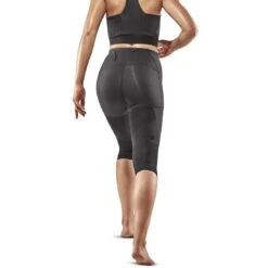 CEP Compression 3/4 Tights Women - Black -RunGear Elite cep compression 3 4 tights women black 7 1554594