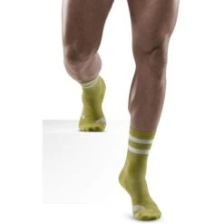 CEP Hiking 80s Mid Cut Compression Socks - Olive/grey 12 CEP Hiking 80s Mid Cut Compression Socks - Olive/grey -RunGear Elite cep hiking 80s mid cut compression socks olive grey 1 1555422