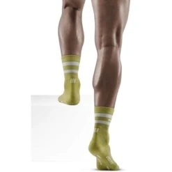CEP Hiking 80s Mid Cut Compression Socks - Olive/grey 13 CEP Hiking 80s Mid Cut Compression Socks - Olive/grey -RunGear Elite cep hiking 80s mid cut compression socks olive grey 4 1555423
