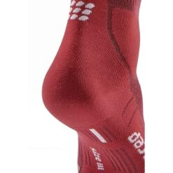 CEP Hiking 80s Mid Cut Compression Socks Women - Berry/sand -RunGear Elite cep hiking 80s mid cut compression socks women berry sand 2 1555409