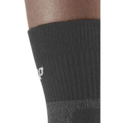 CEP Hiking Merino Mid Cut Compression Socks - Stonegrey/grey -RunGear Elite cep hiking merino mid cut compression socks stonegrey grey 6 1555530