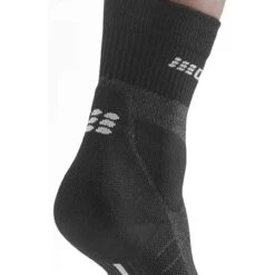 CEP Hiking Merino Mid Cut Compression Socks - Stonegrey/grey -RunGear Elite cep hiking merino mid cut compression socks stonegrey grey 7 1555531