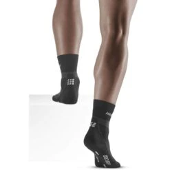 CEP Hiking Merino Mid Cut Compression Socks - Stonegrey/grey -RunGear Elite cep hiking merino mid cut compression socks stonegrey grey 8 1555532