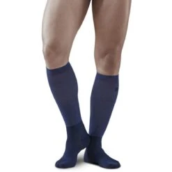 CEP Infrared Recovery Compression Socks - Blue -RunGear Elite cep infrared recovery compression socks blue 1 1555373
