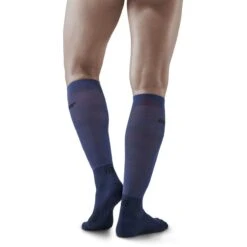 CEP Infrared Recovery Compression Socks - Blue -RunGear Elite cep infrared recovery compression socks blue 4 1555374