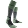 CEP Max Cushion Hiking Tall Compression Socks Women - Grey/mint