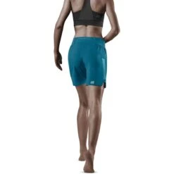 CEP Run Loose Fit 5'' Shorts Women - Petrol -RunGear Elite cep race loose fit 3 shorts women petrol 22 1552781