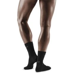 CEP Recovery Allday Merino Mid Cut Compression Socks - Anthracite -RunGear Elite cep recovery allday merino mid cut compression socks anthracite 1 1552917