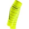 CEP Reflective Compression Calf Sleeves Women - Neon Yellow