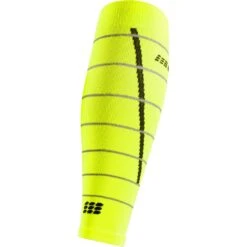 CEP Reflective Compression Calf Sleeves Women - Neon Yellow -RunGear Elite cep reflective compression calf sleeves women neon yellow 24 1553112
