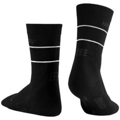 CEP Reflective Mid Cut Compression Socks Women - Black 14 CEP Reflective Mid Cut Compression Socks Women - Black -RunGear Elite cep reflective compression mid cut socks black 2 875220 1