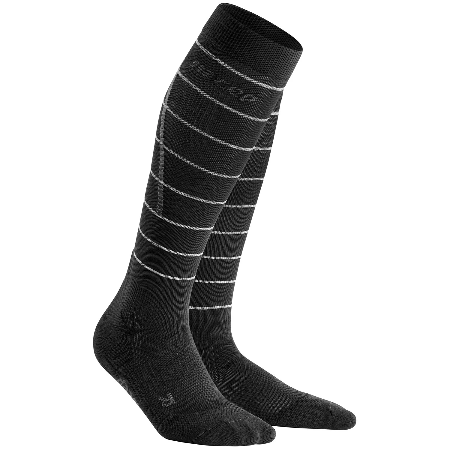 CEP Reflective Compression Socks Women - Black 1 CEP Reflective Compression Socks Women - Black