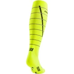 CEP Reflective Compression Socks - Neon Yellow -RunGear Elite cep reflective compression socks neon yellow 1 1264229