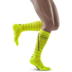 CEP Reflective Compression Socks - Neon Yellow -RunGear Elite cep reflective compression socks neon yellow 21 1552954