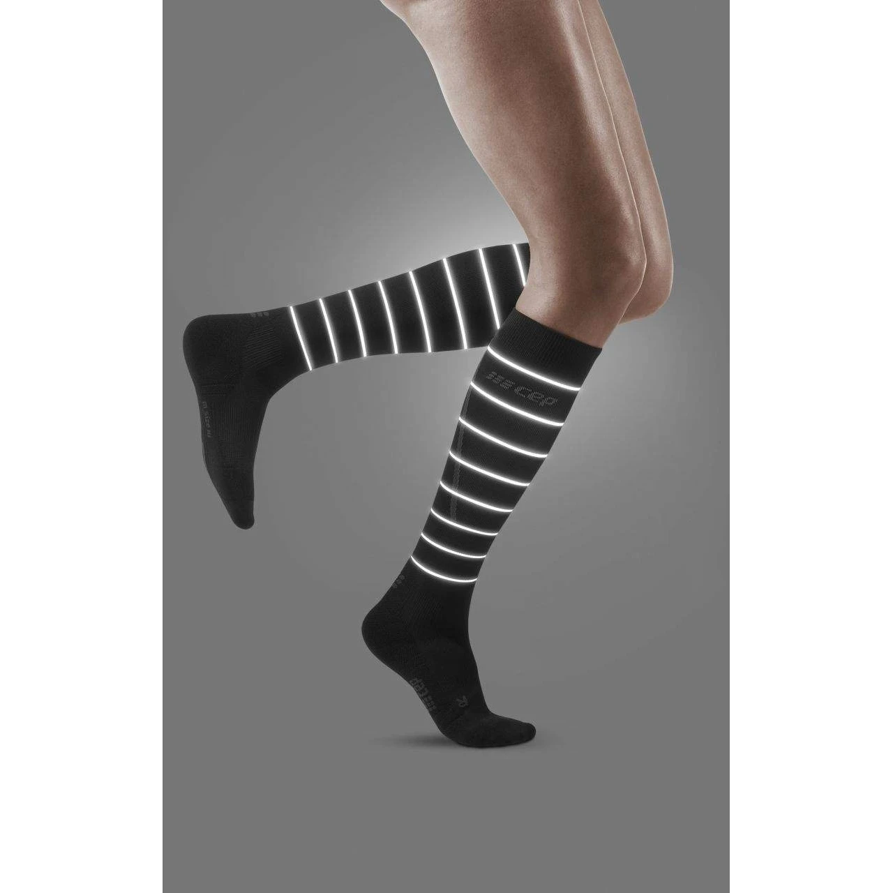 CEP Reflective Compression Socks Women - Black 8 CEP Reflective Compression Socks Women - Black - Image 8