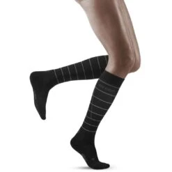 CEP Reflective Compression Socks Women - Black 12 CEP Reflective Compression Socks Women - Black -RunGear Elite cep reflective compression socks women black 23 1552971