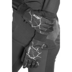 CEP Reflective Gloves - Black -RunGear Elite cep reflective gloves black 22 1552945