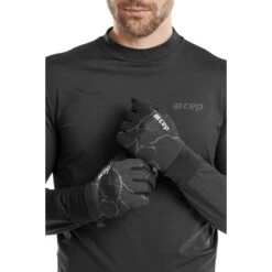 CEP Reflective Gloves - Black -RunGear Elite cep reflective gloves black 23 1552946