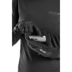 CEP Reflective Gloves - Black -RunGear Elite cep reflective gloves black 24 1552947