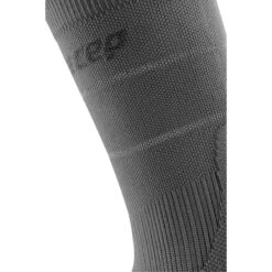 CEP Reflective Mid Cut Compression Socks Women - Grey -RunGear Elite cep reflective mid cut compression socks grey 25 1553012