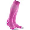 CEP Run Ultralight Compression Socks Women - Pink/light Grey