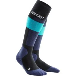 CEP Ski Merino Compression Socks - Blue