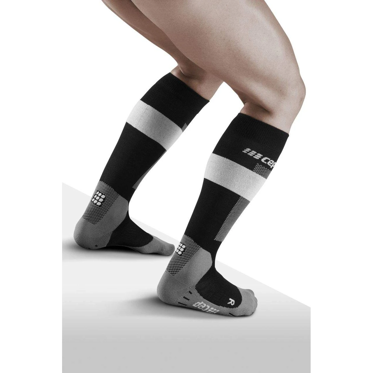 CEP Ski Merino Compression Socks - Grey 6 CEP Ski Merino Compression Socks - Grey - Image 6