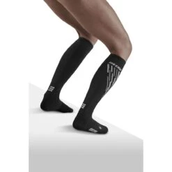 CEP Ski Thermo Compression Socks Women - Black/anthracite -RunGear Elite cep ski thermo compression socks women black anthracite 2 1553459