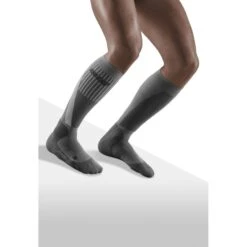 CEP Ski Touring Compression Socks - Grey 10 CEP Ski Touring Compression Socks - Grey -RunGear Elite cep ski touring compression socks grey 1 1553507
