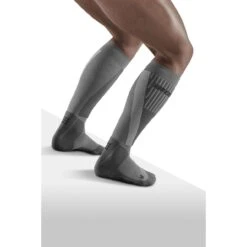 CEP Ski Touring Compression Socks - Grey 11 CEP Ski Touring Compression Socks - Grey -RunGear Elite cep ski touring compression socks grey 2 1553508