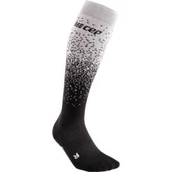 CEP Snowfall Skiing Compression Socks Women - Black/off White 9 CEP Snowfall Skiing Compression Socks Women - Black/off White -RunGear Elite cep snowfall skiing compression socks black off white 1 1514340