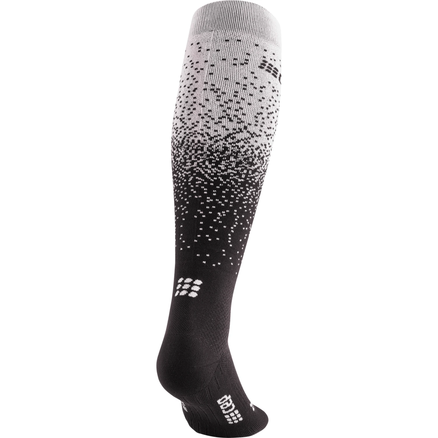 CEP Snowfall Skiing Compression Socks Women - Black/off White 4 CEP Snowfall Skiing Compression Socks Women - Black/off White - Image 4
