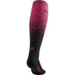 CEP Snowfall Skiing Compression Socks Women - Black/purple -RunGear Elite cep snowfall skiing compression socks black purple 1 1514335 1