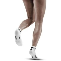 CEP The Run Low Cut Compression Socks V4 Women - White -RunGear Elite cep the run low cut compression socks v4 women white 2 1553626