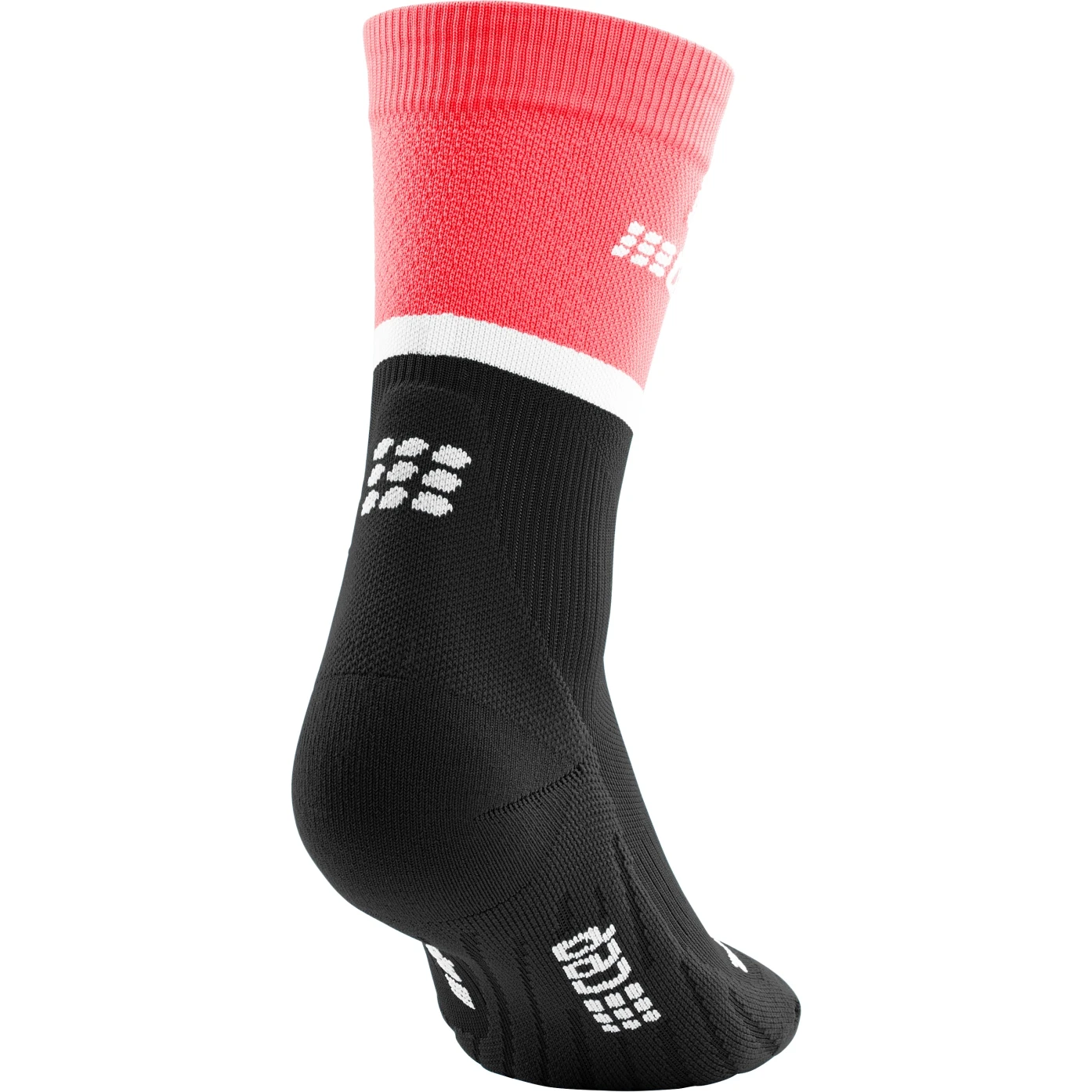 CEP The Run Mid Cut Compression Socks V4 Women - Pink/black 4 CEP The Run Mid Cut Compression Socks V4 Women - Pink/black - Image 4