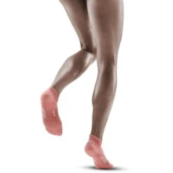 CEP The Run No Show Compression Socks V4 Women - Rose -RunGear Elite cep the run no show compression socks v4 women rose 2 1553704