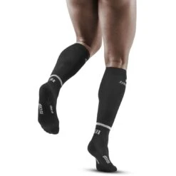 CEP The Run Tall Compression Socks V4 - Black -RunGear Elite cep the run tall compression socks v4 black 2 1553760