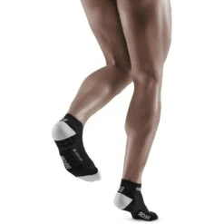 CEP Ultralight Low Cut Compression Socks - Black/light Grey -RunGear Elite cep ultralight low cut compression socks black light grey 2 1554218