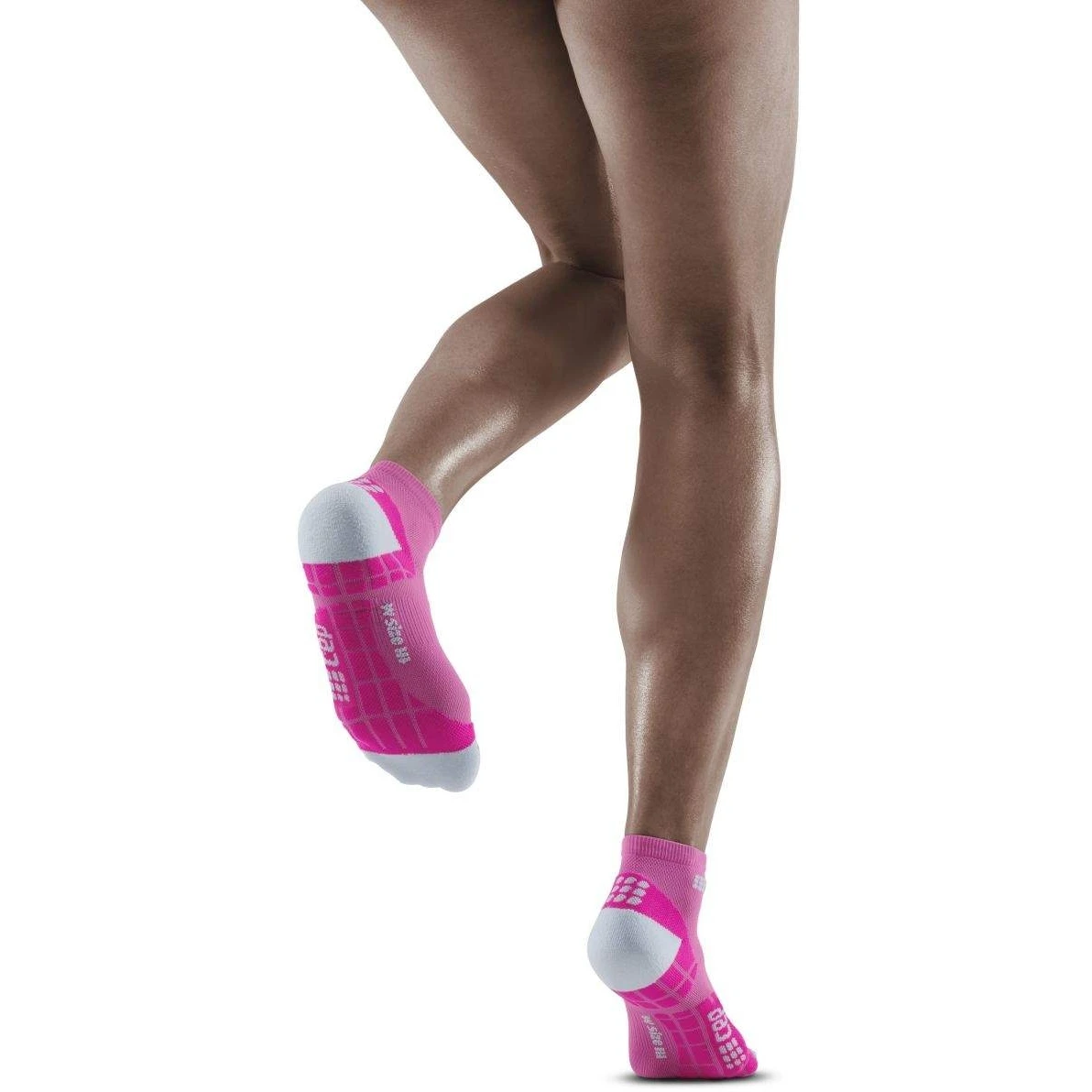 CEP Ultralight Low Cut Compression Socks Women - Pink/light Grey 6 CEP Ultralight Low Cut Compression Socks Women - Pink/light Grey - Image 6