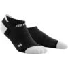 CEP Ultralight No Show Compression Socks Women - Black/light Grey