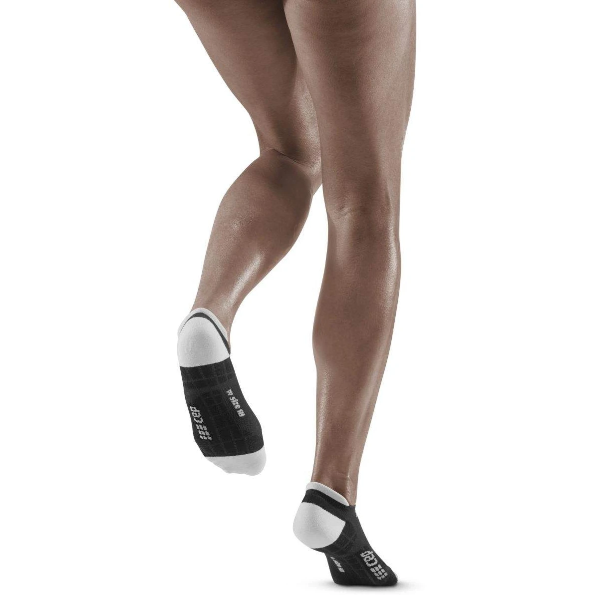 CEP Ultralight No Show Compression Socks Women - Black/light Grey 6 CEP Ultralight No Show Compression Socks Women - Black/light Grey - Image 6