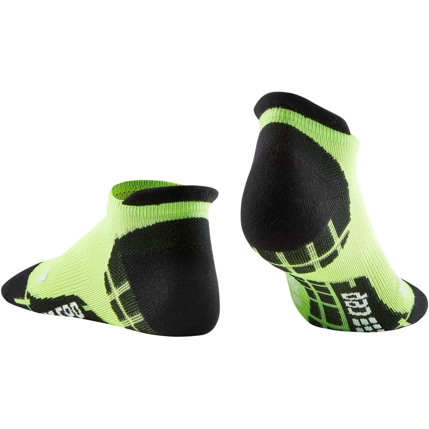 CEP Ultralight No Show Compression Socks Women - Flash Green/black 2 CEP Ultralight No Show Compression Socks Women - Flash Green/black - Image 2